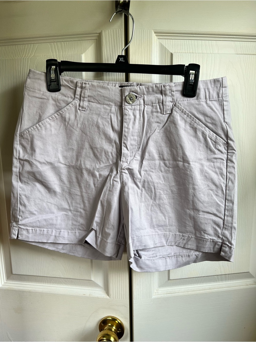 Lee Women’s Deep Fog Cotton Chino Shorts